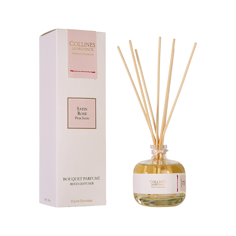 Satin Rose Reed Diffuser - Collines de Provence