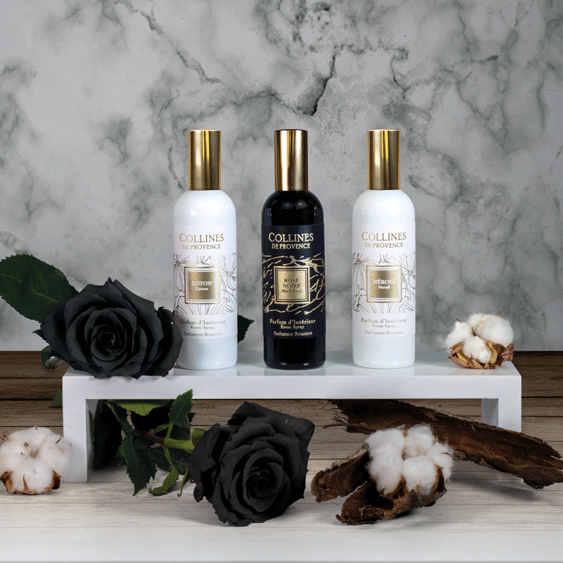 Raumspray Schwarze Rose