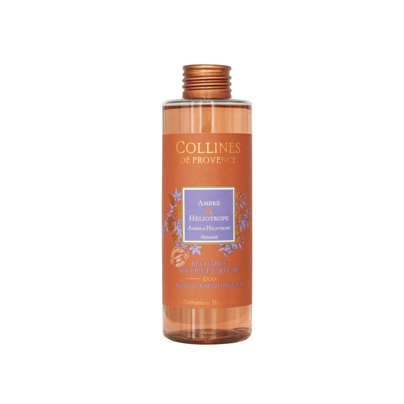 Amber & Heliotrope Reed Diffuser Refill