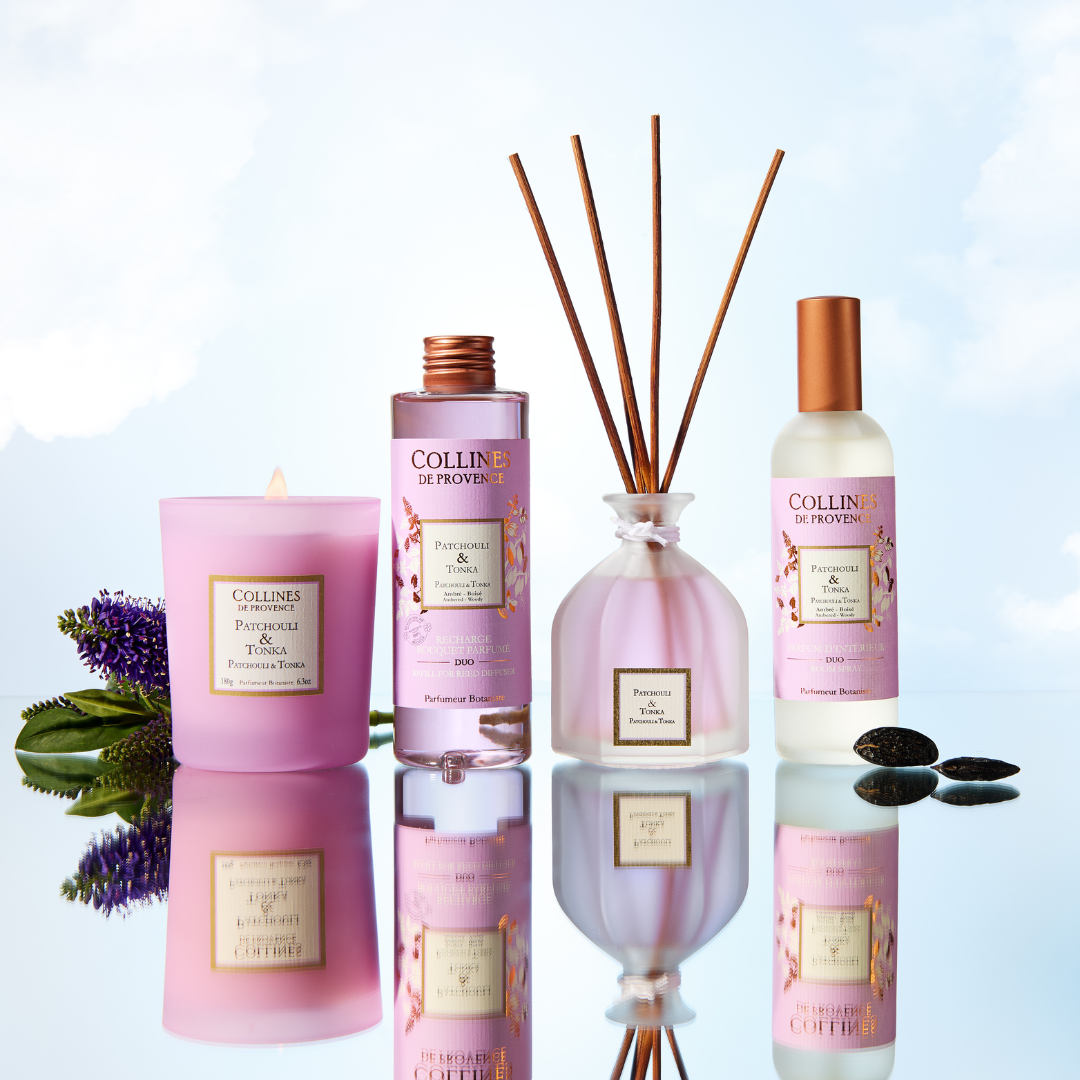 Raumduft-Diffusor Patschuli & Tonka