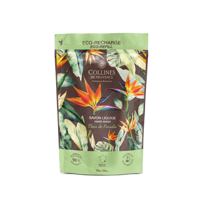 Eco-Recharge Savon Liquide Fleur de Paradis
