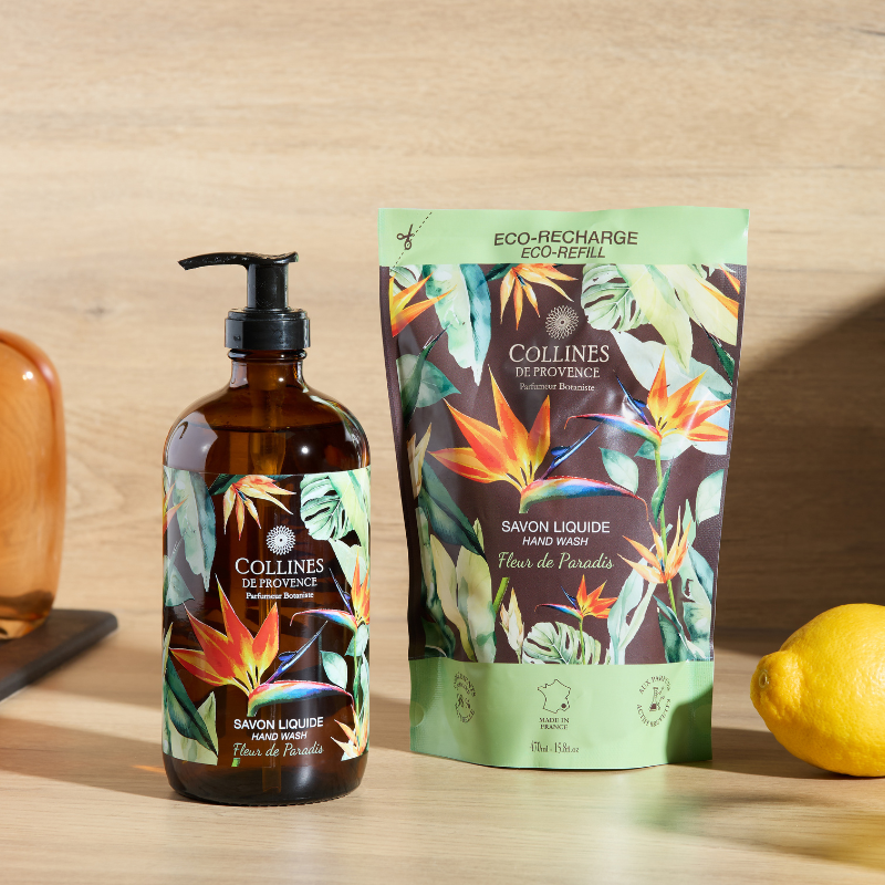 Eco-Recharge Savon Liquide Fleur de Paradis