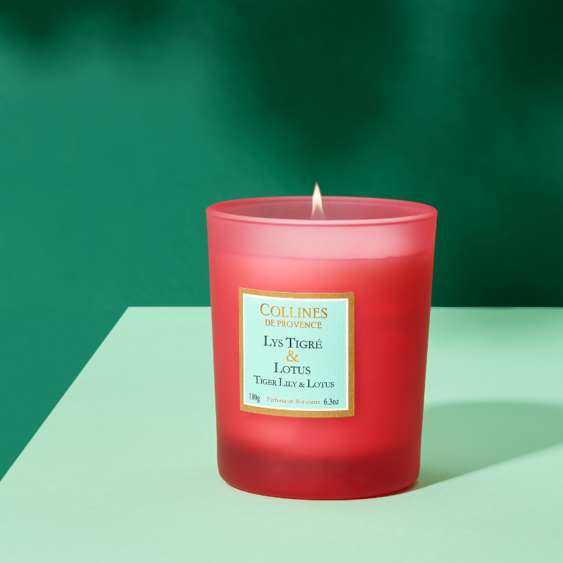 Tiger Lily & Lotus Scented Candle