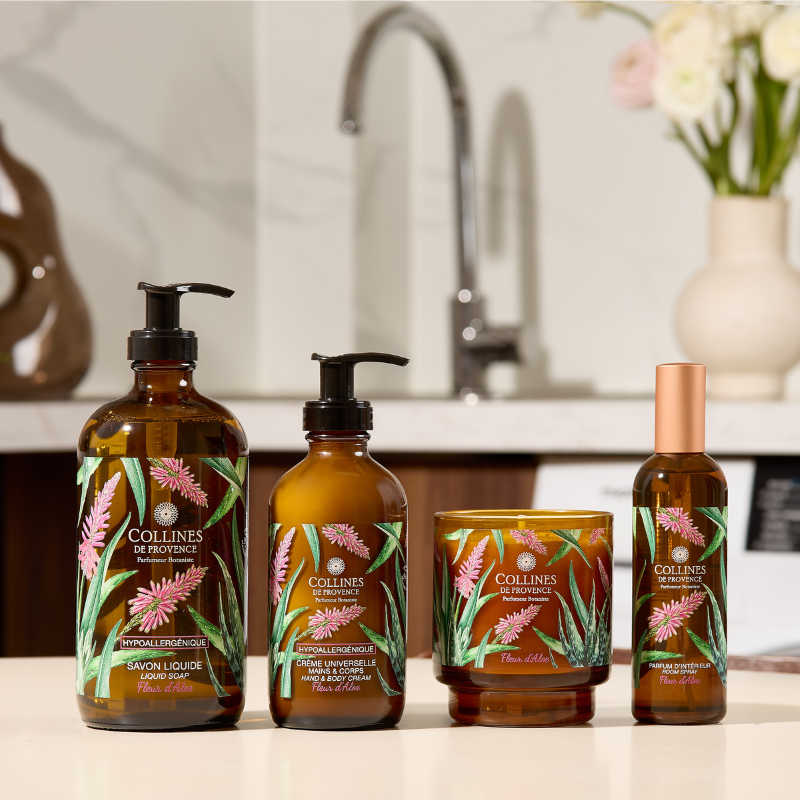 Savon Liquide Hypoallergénique Fleur d'Aloe