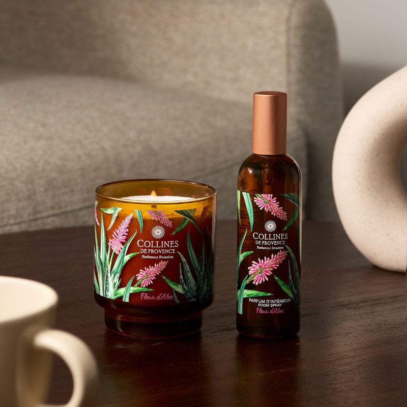 Aloe Blossom Scented Candle