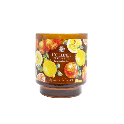 Scented Candle Citrus Orchard Glow