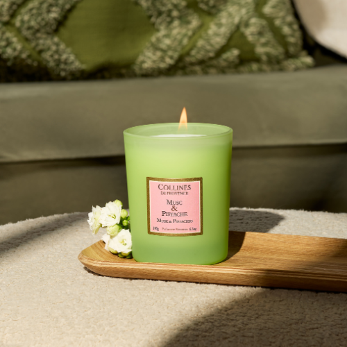 Bougie Parfumée Musc & Pistache