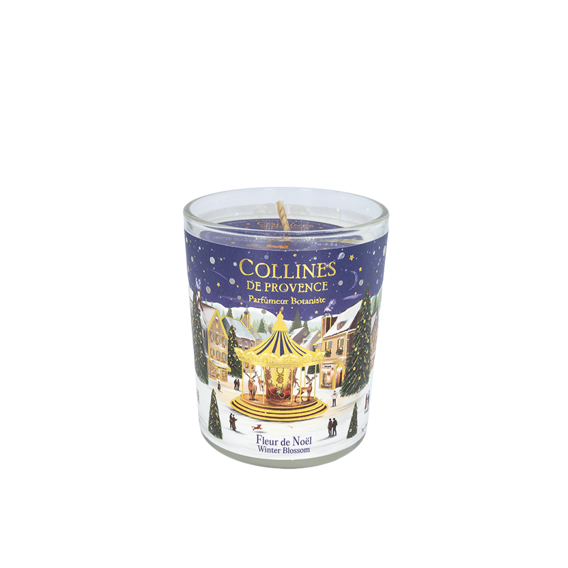 Bougie Parfumée 75gr Fleur de Noël