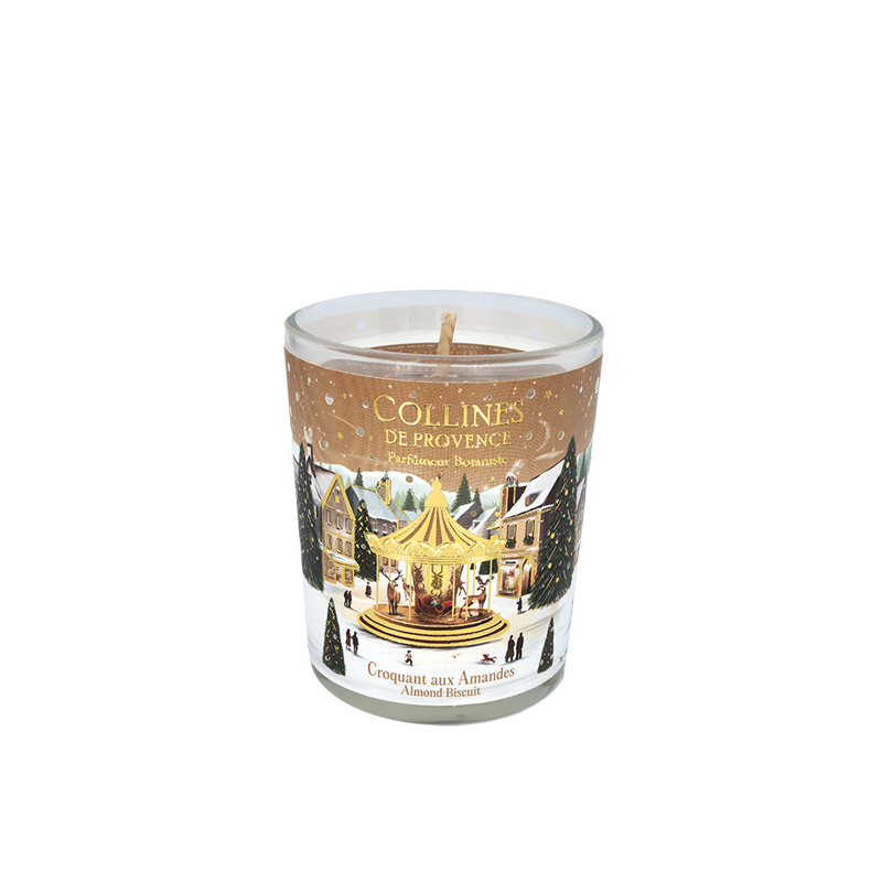 Bougie Parfumée 75gr Croquant au Amandes