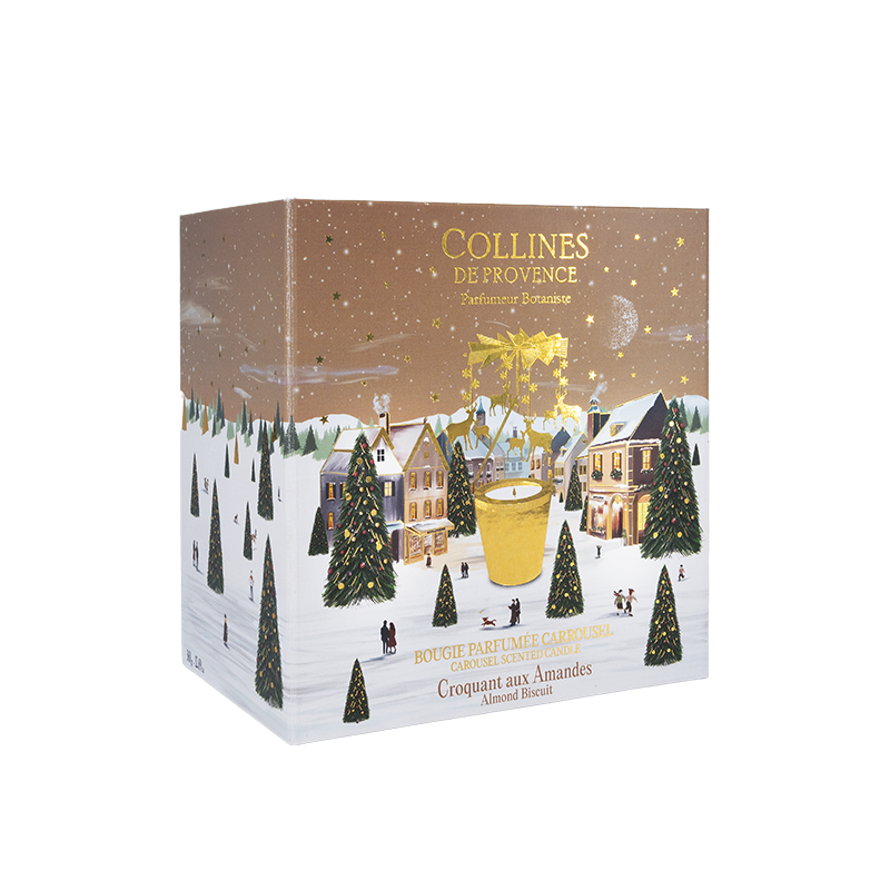 Bougie Parfumée 360gr manège Croquant au Amandes