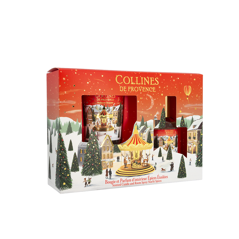Coffret Epices Étoilées Bougie 75gr & Parfum 50ml