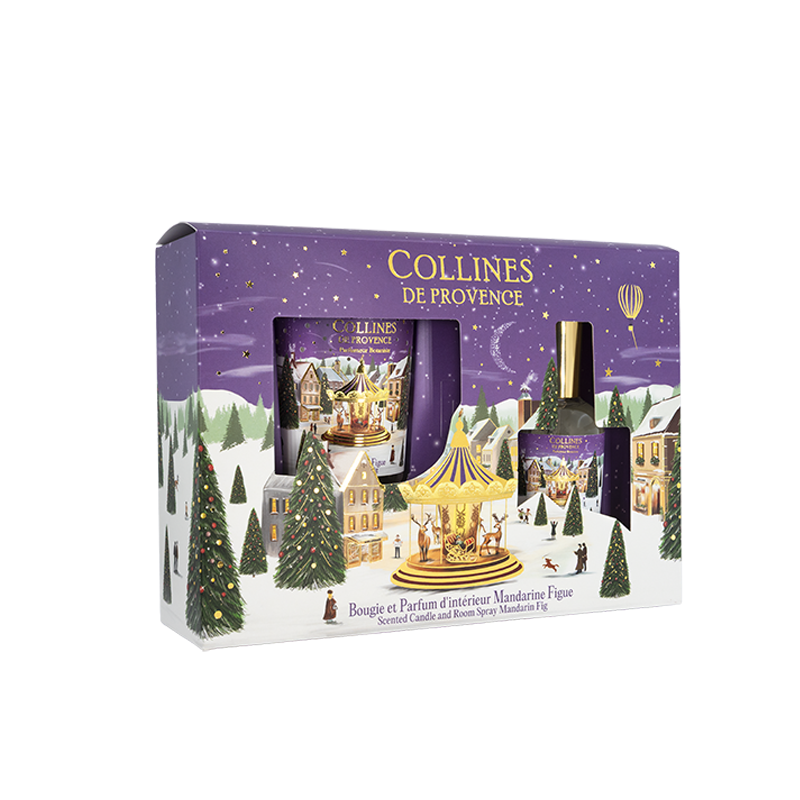 Coffret Mandarine Figue Bougie 75gr & Parfum 50ml