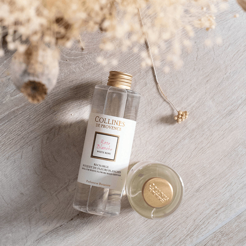 White Rose Reed Diffuser Refill