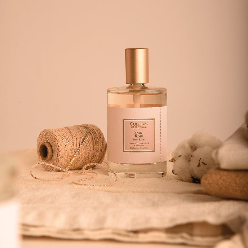 Parfum d'Intérieur Satin Rose - Collines de Provence