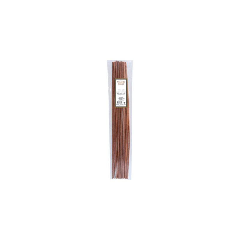 Sachet 20 Tiges de Rotin Marron 21 cm