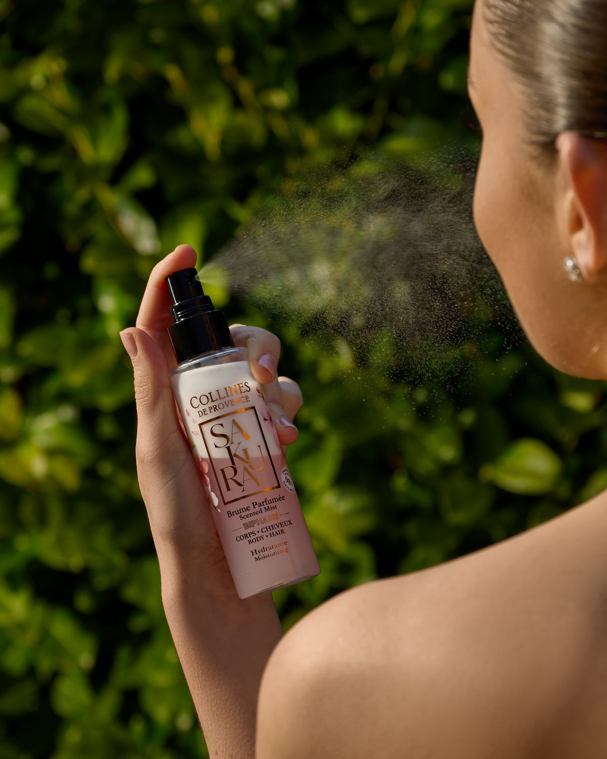 Zweiphasiger Duftnebel Körper und Haare Sakurablüte