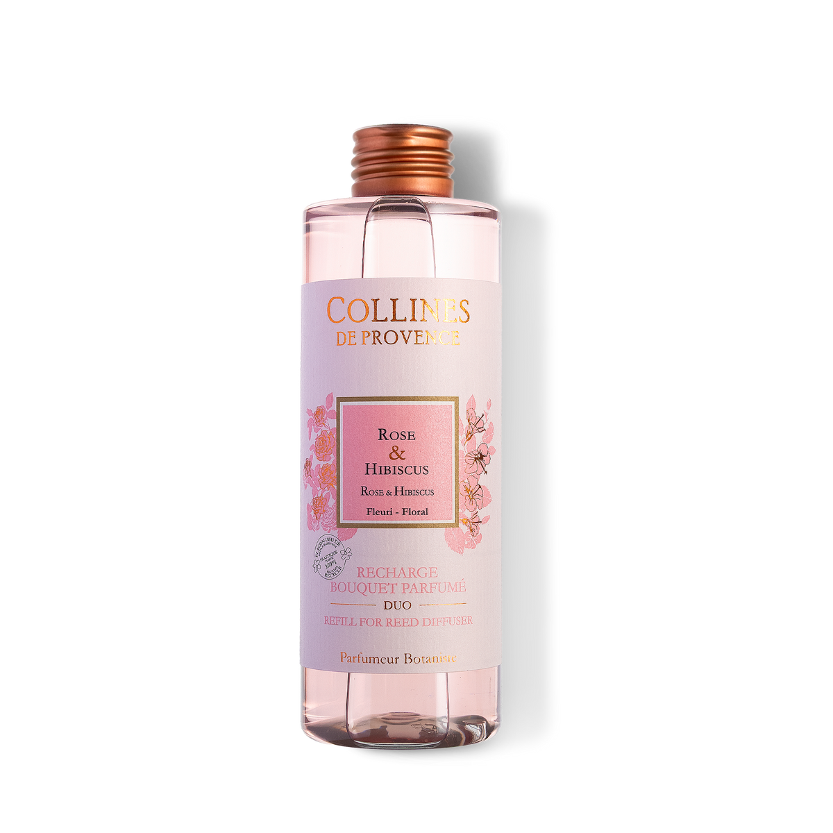Raumduft-Diffusor Nachfüllung Rose & Hibiskus