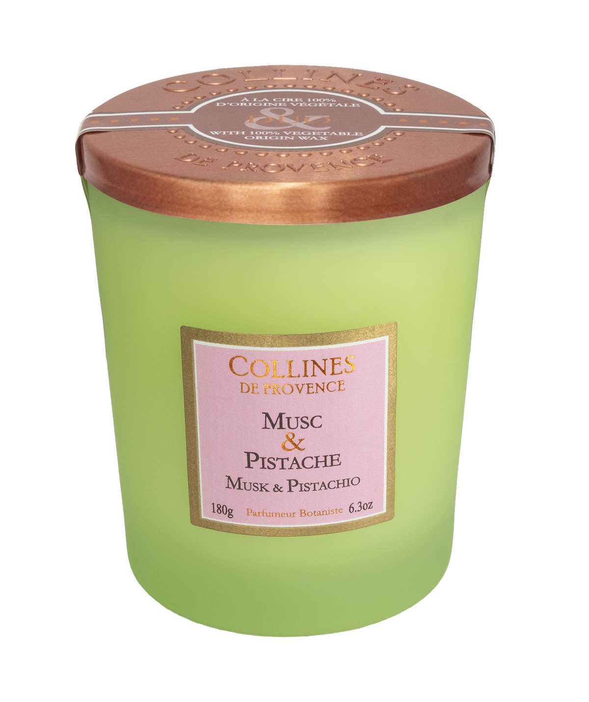 Bougie Parfumée Musc & Pistache