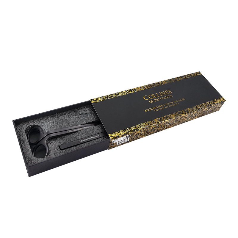 Coffret Coupe Mèche & Eteignoir Noir