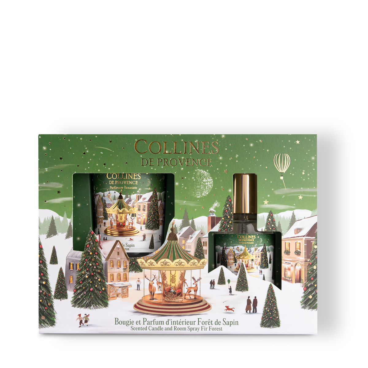 Coffret Forêt de Sapin Bougie 75gr & Parfum 50ml