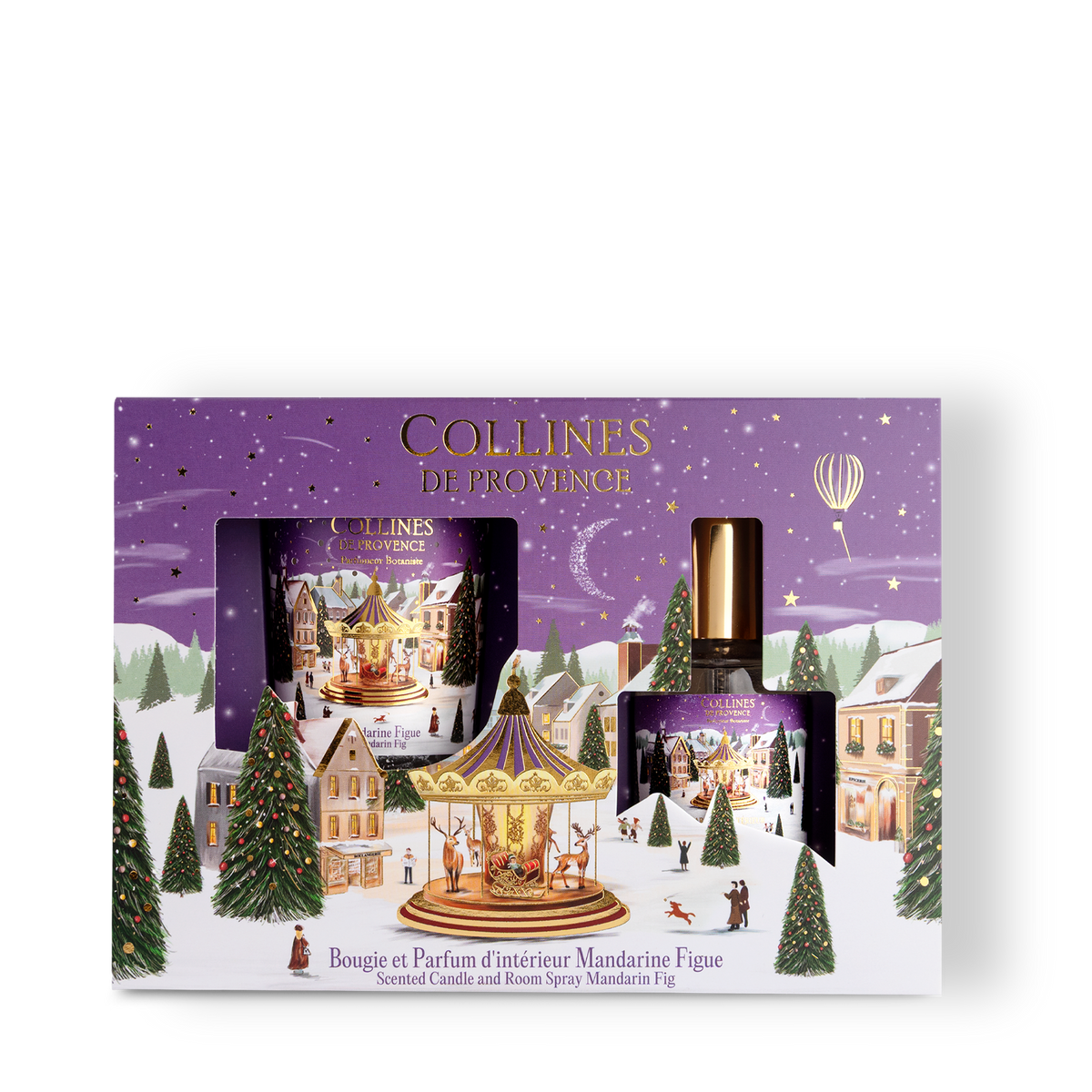 Coffret Mandarine Figue Bougie 75gr & Parfum 50ml