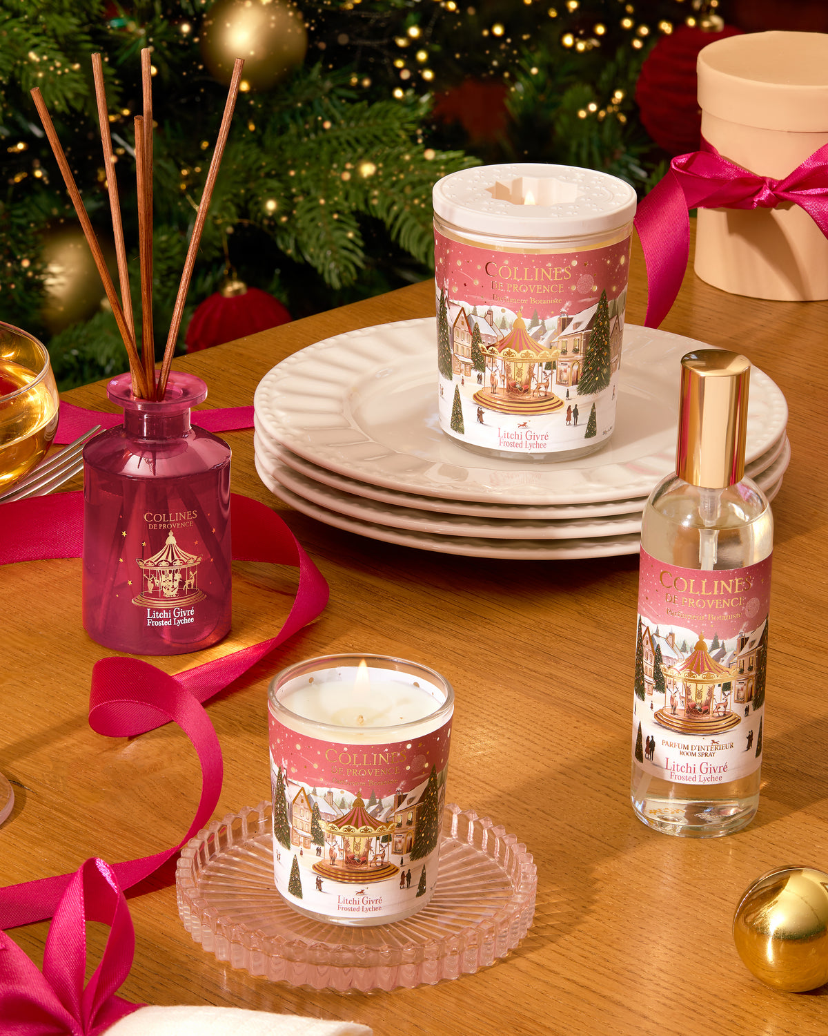Litchi Givré - collection de Noël